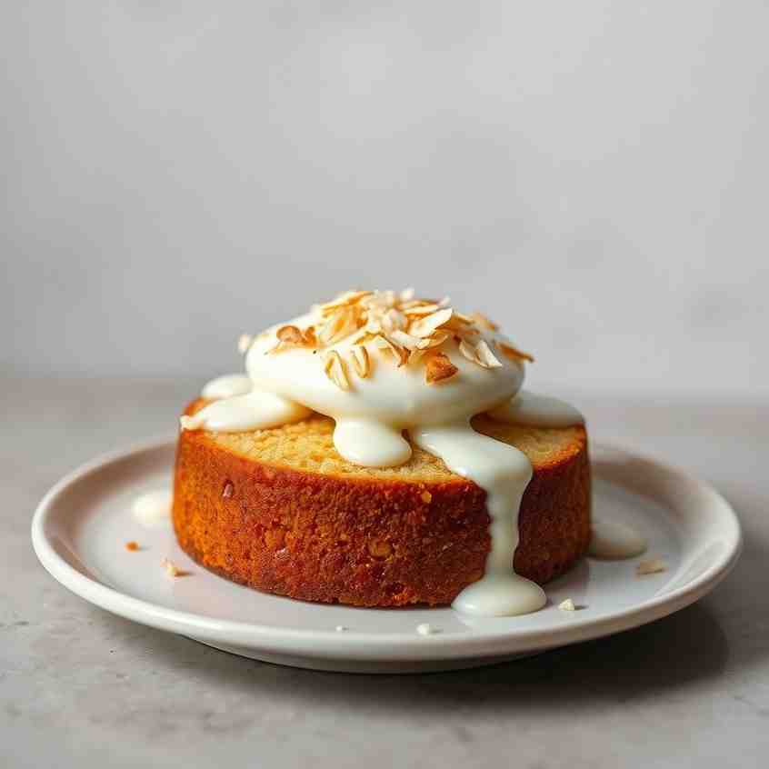 Bake Cayman Islands Cassava Cake with Coconut Milk